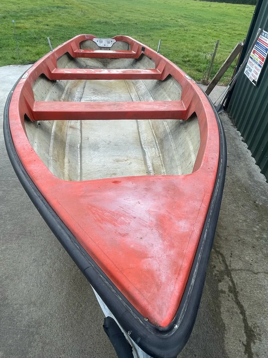 17ft boat and trailer - Image 3