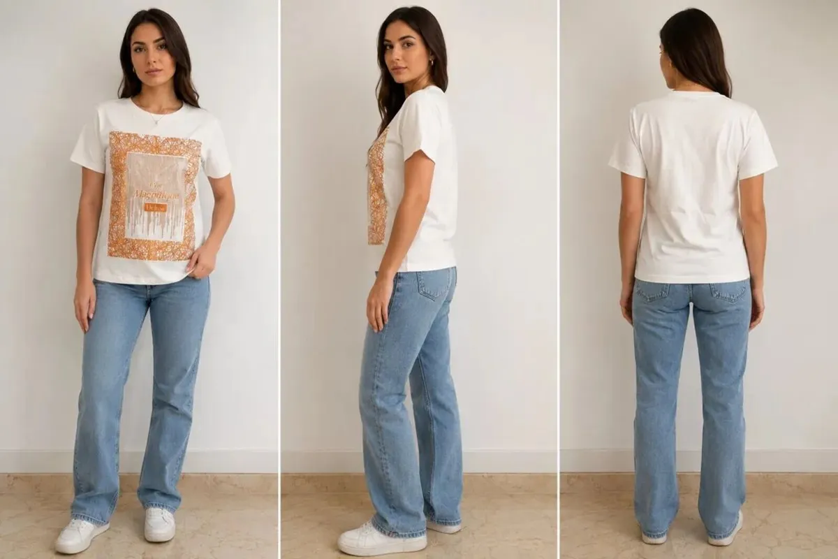 C'est Magnifique Deluxe T-Shirt White - Image 1