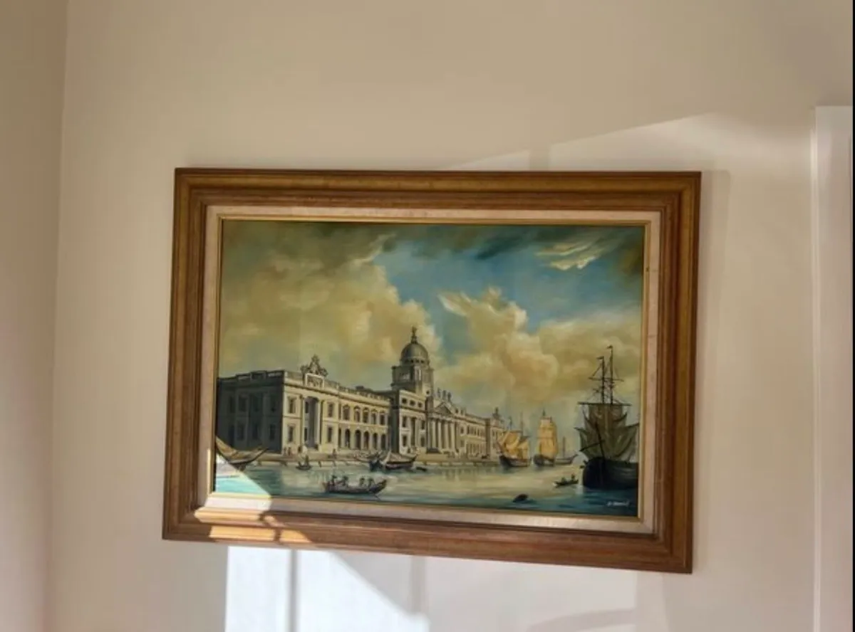 The Custom House Dublin Painting - Image 2