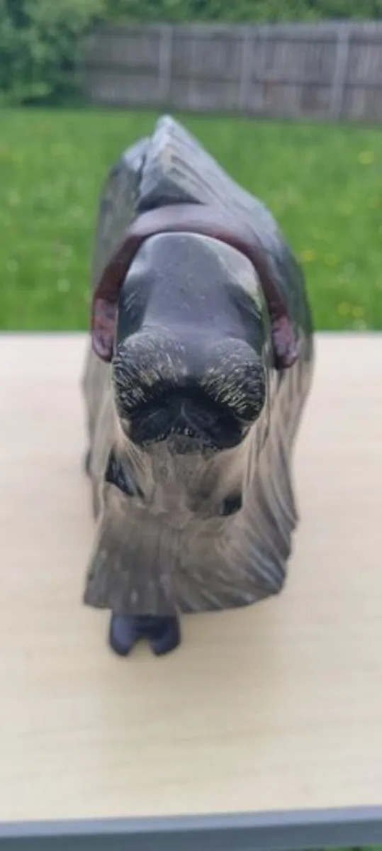 Joe Kavik - Large Arctic Musk Ox Sculpture - Image 3