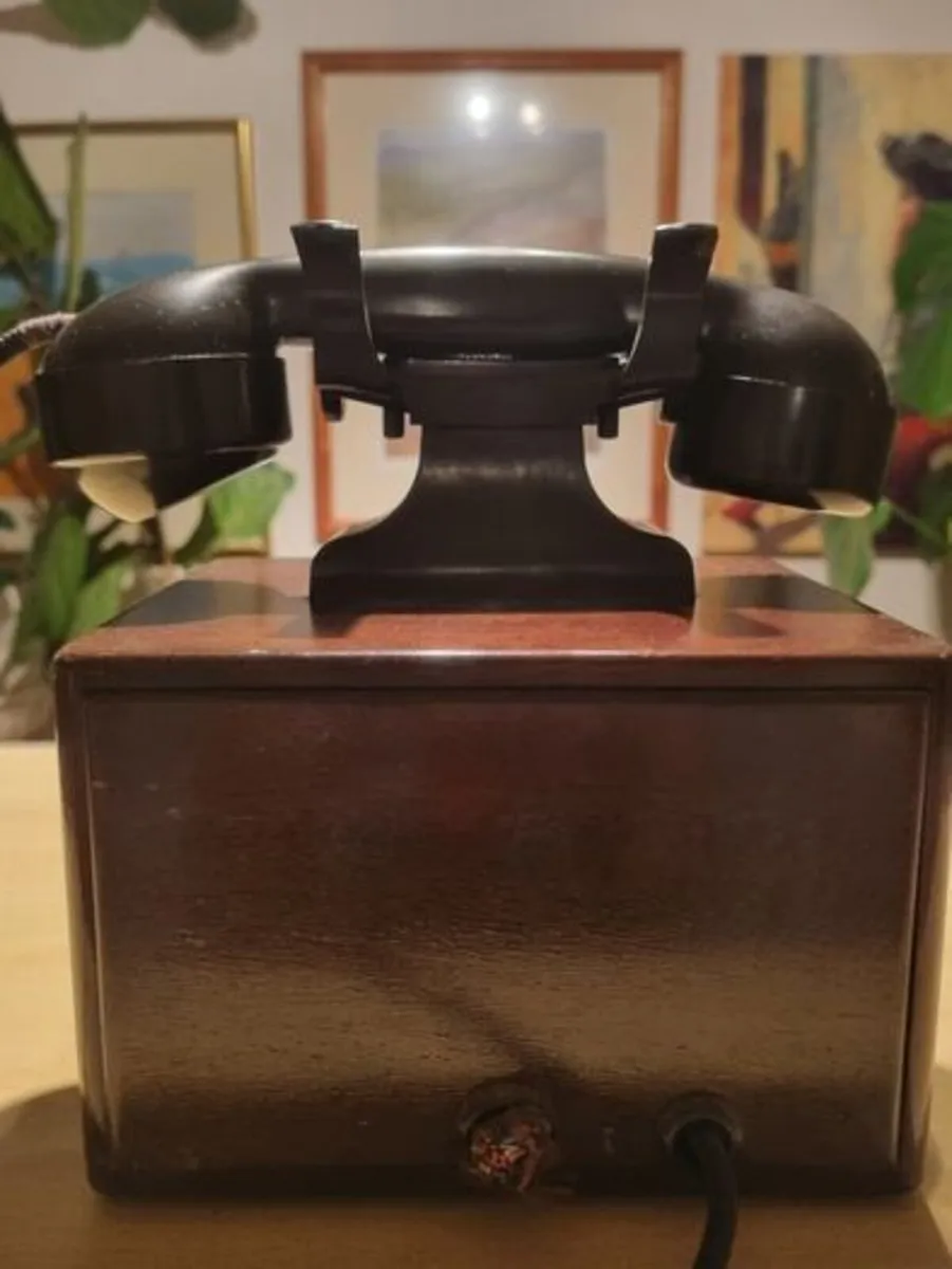 Antique Dictograph Telephone Intercom Substation W - Image 4
