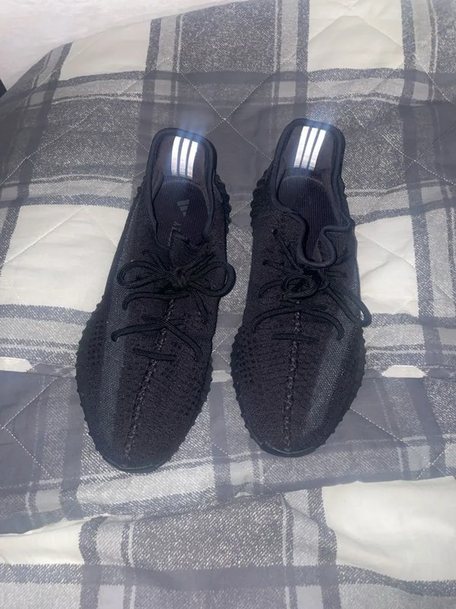 Black Authentic Yeezys - Image 2