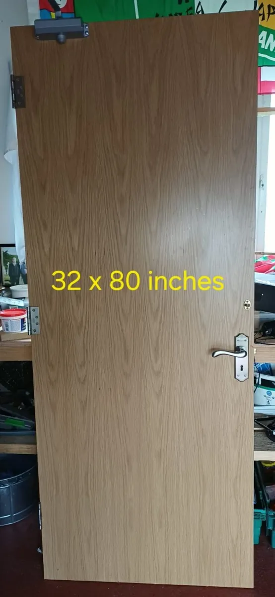 Internal fire door