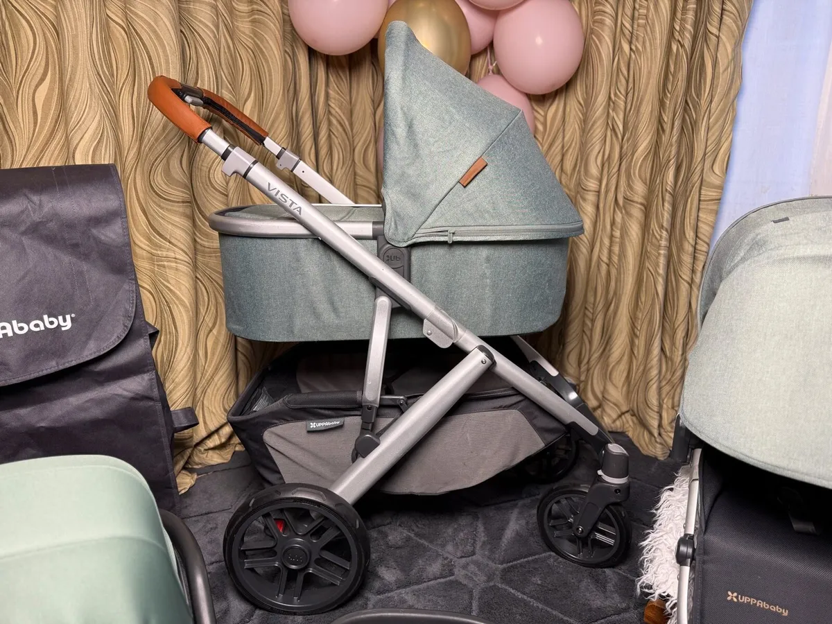 Uppababy Vista V2 car seat isofix pram buggy - Image 4
