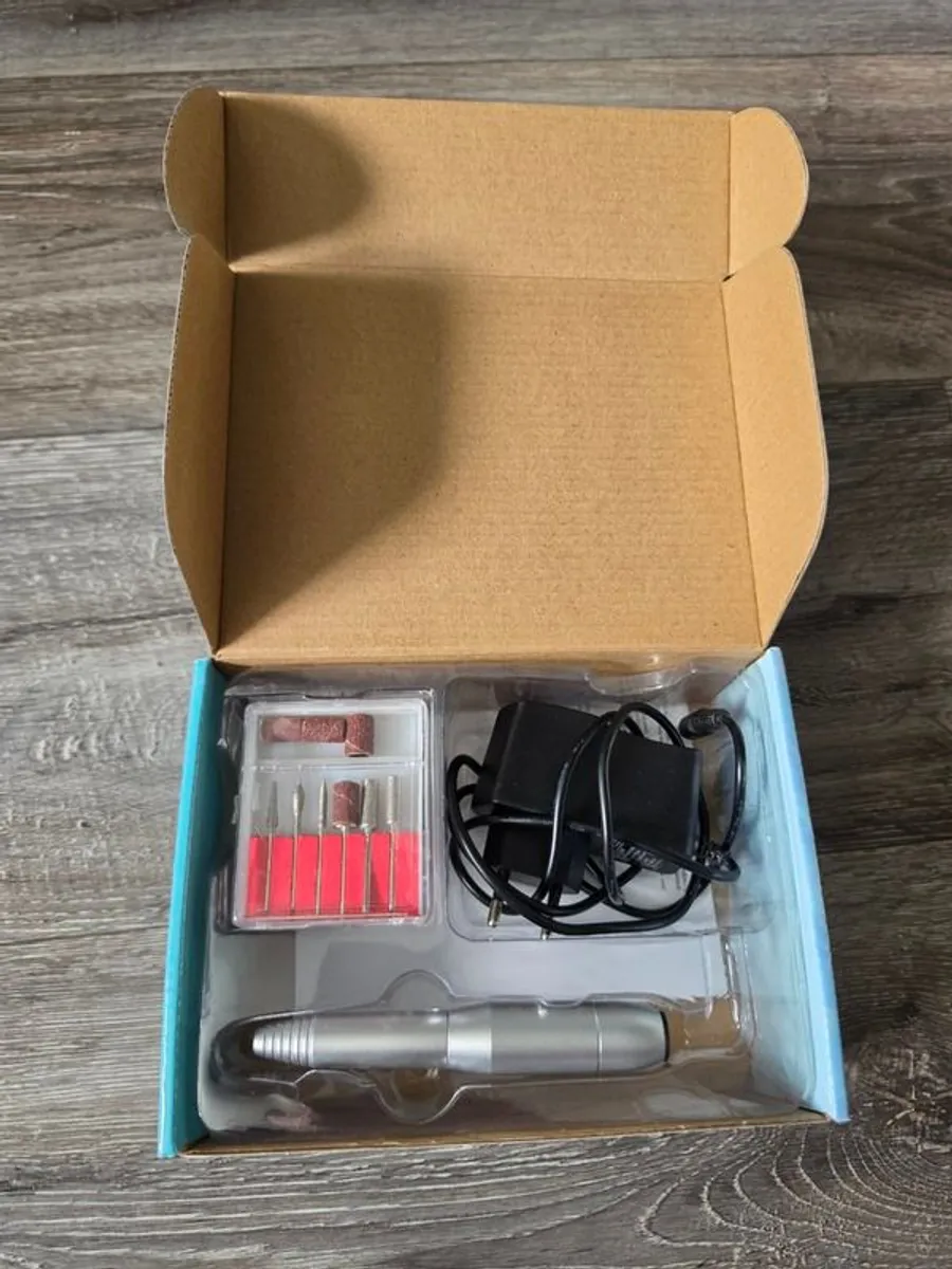 Priced to Sell Crystal Nails Travel Drill (Portable Electric Nail File / E-File) Nail Drill Machine, Gel Polish Remover, Manicure Tool, Nail Tech  Crystal Nails, Travel Drill, E-file, Electric Nail File, Nail Drill Machine, Gel Removal, Nail Tech Tool, Po - Image 4