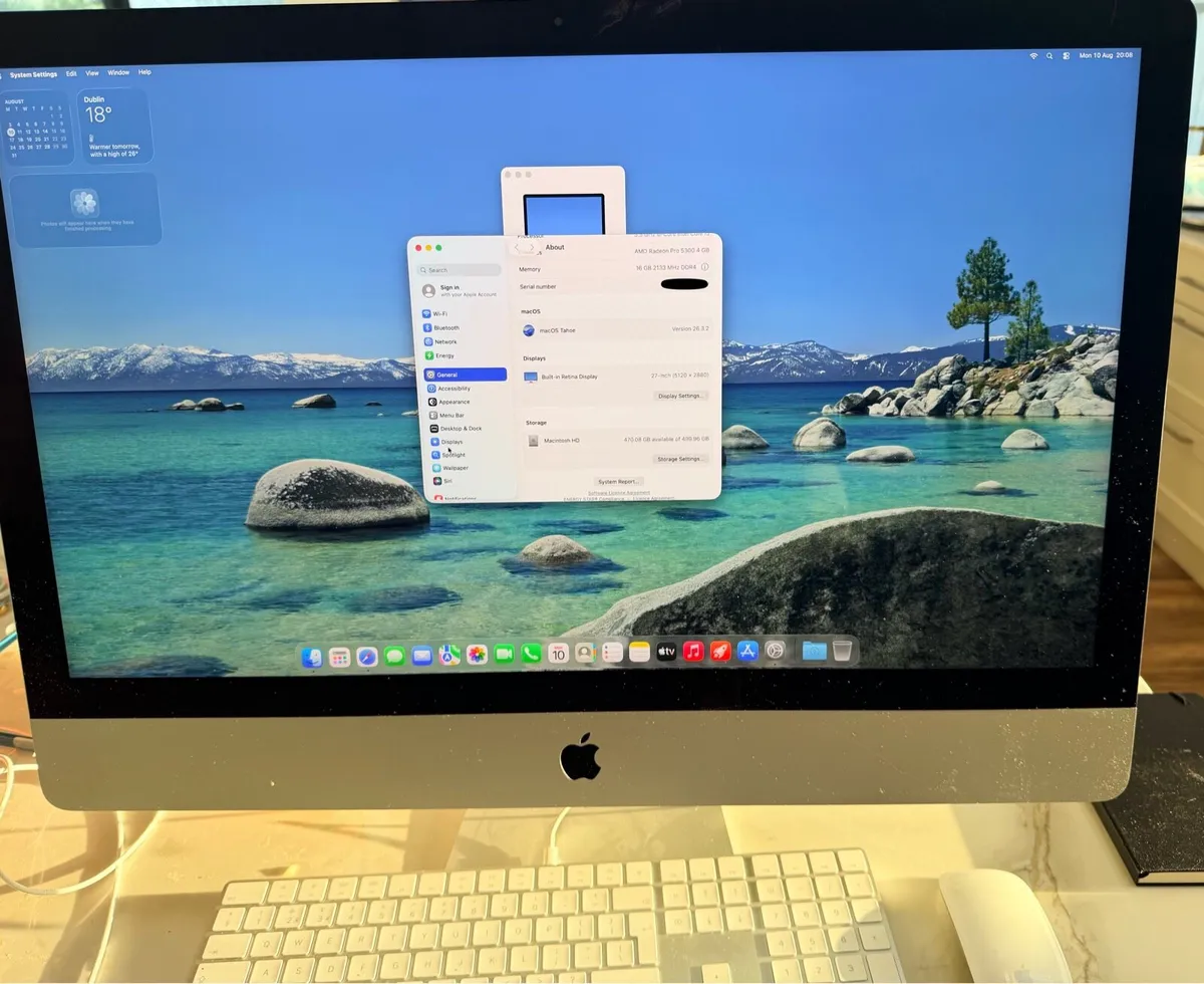 Apple iMac 27” Retina 5K 2020 | 16GB RAM | 512GB S - Image 1