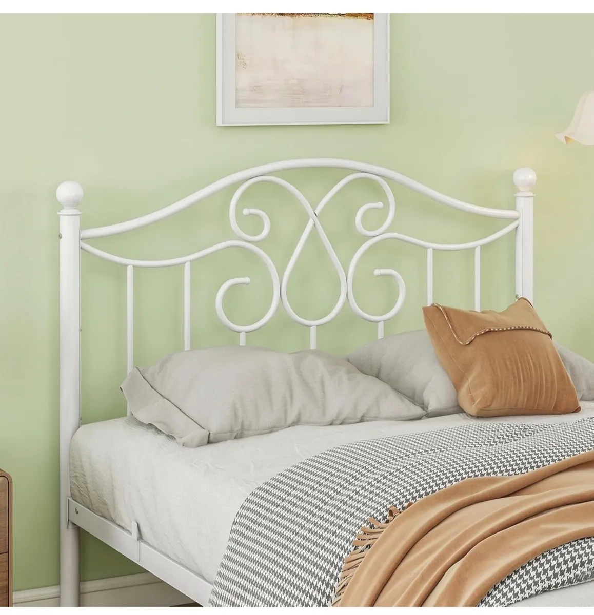 4ft6 Double Bed Frame with Headboard and Footboard - Image 3