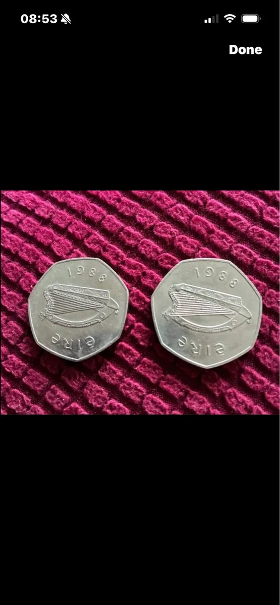 Dublin Millennium 50p Coins - Image 2