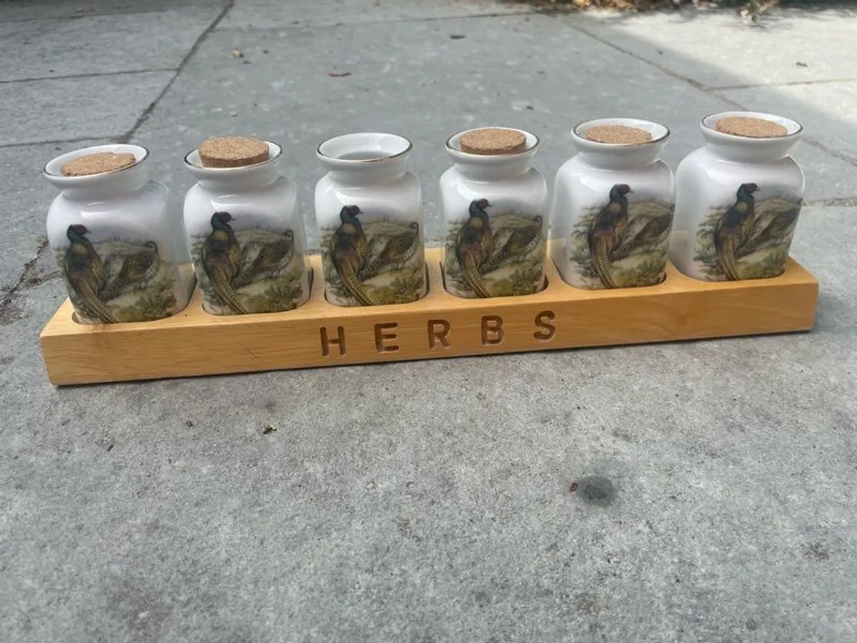 Porcelain herb pots - Image 2