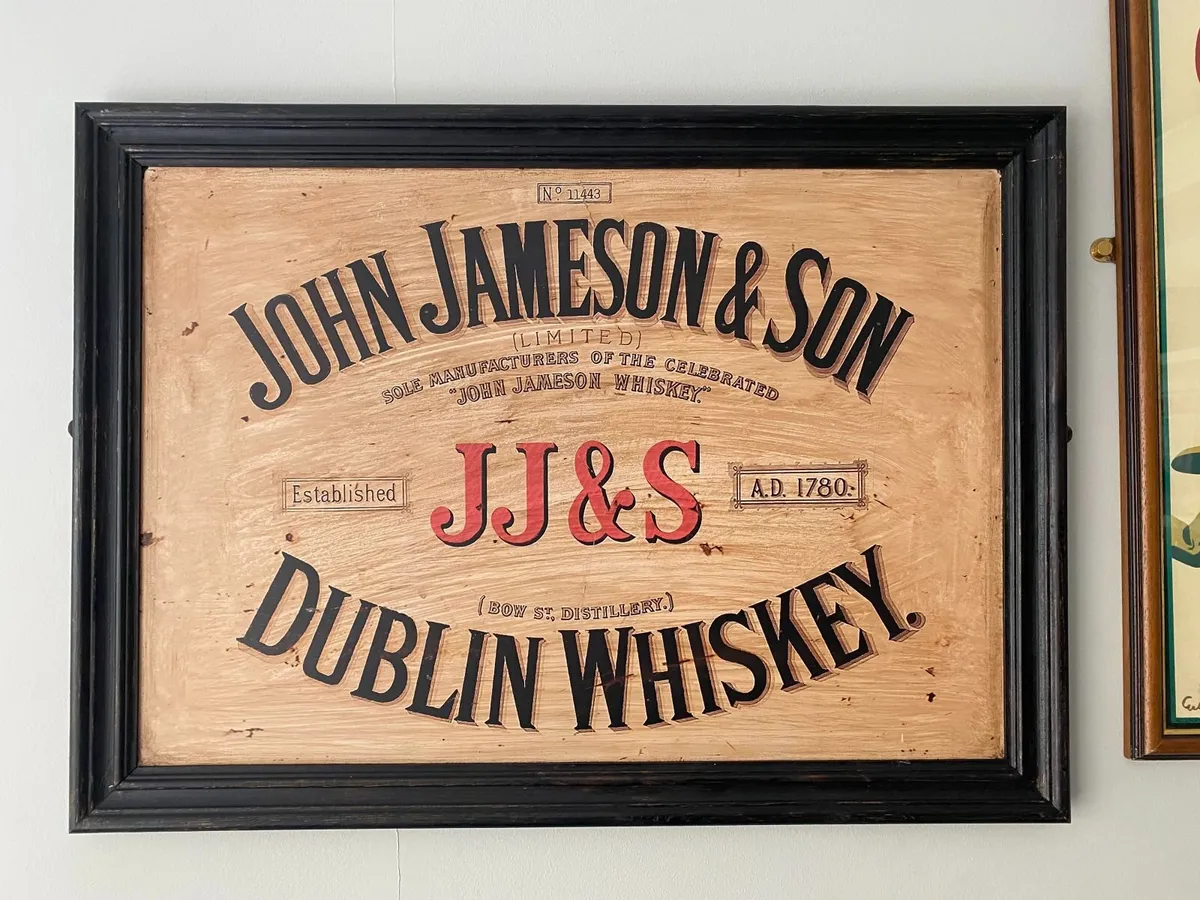 Jameson Whiskey Metal Pub Sign - Image 3