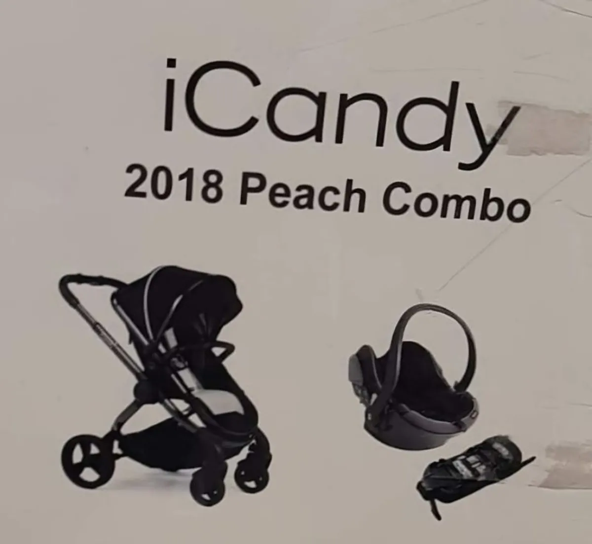2018 iCandy Peach travel system - Image 1