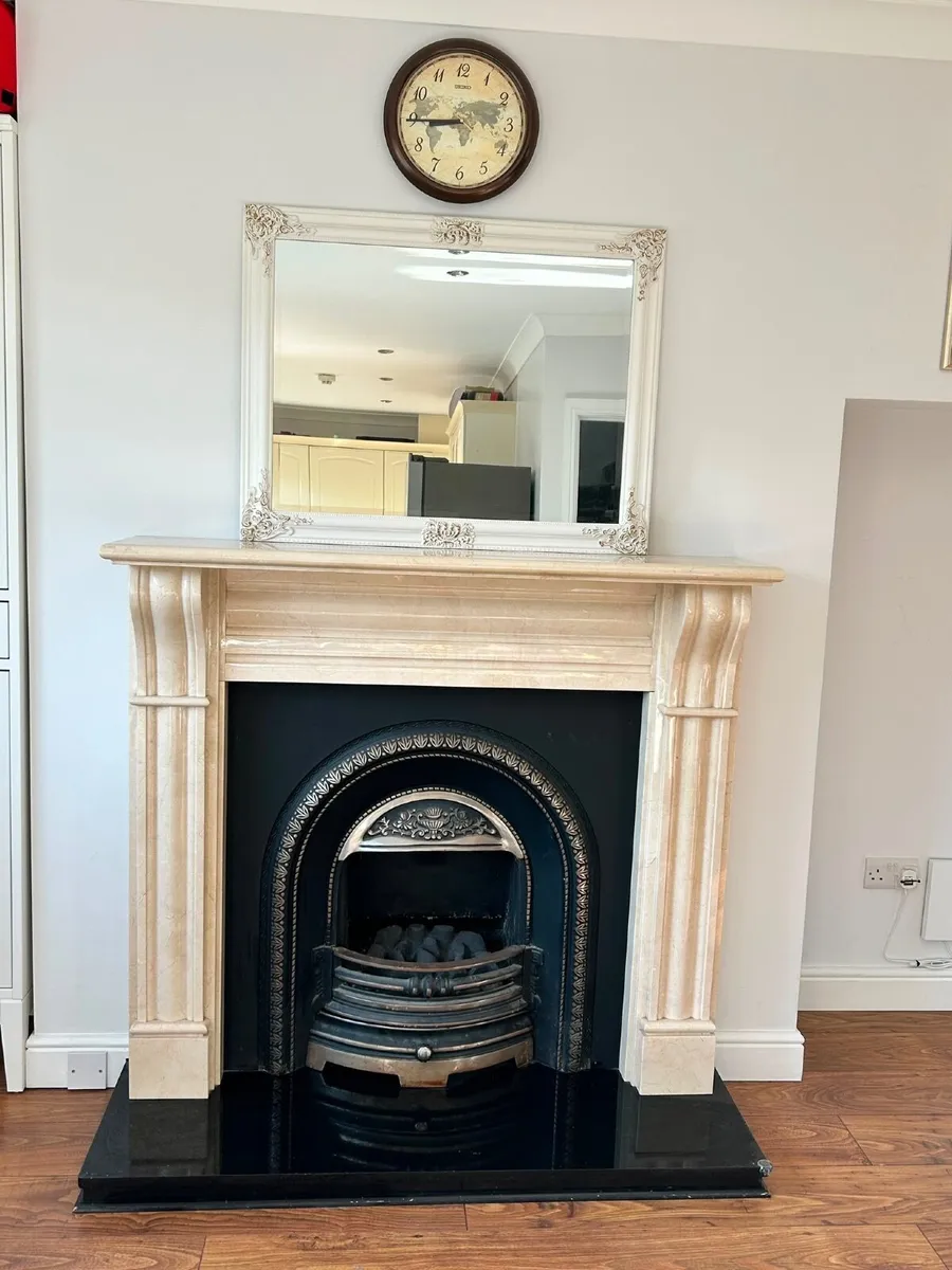 Marble fireplace - Image 1