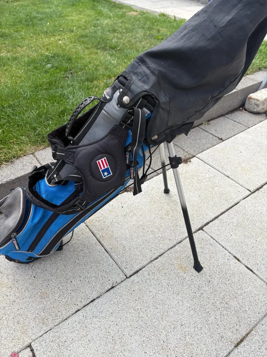 US Kids Golf set & Bag Left Hand - Image 1