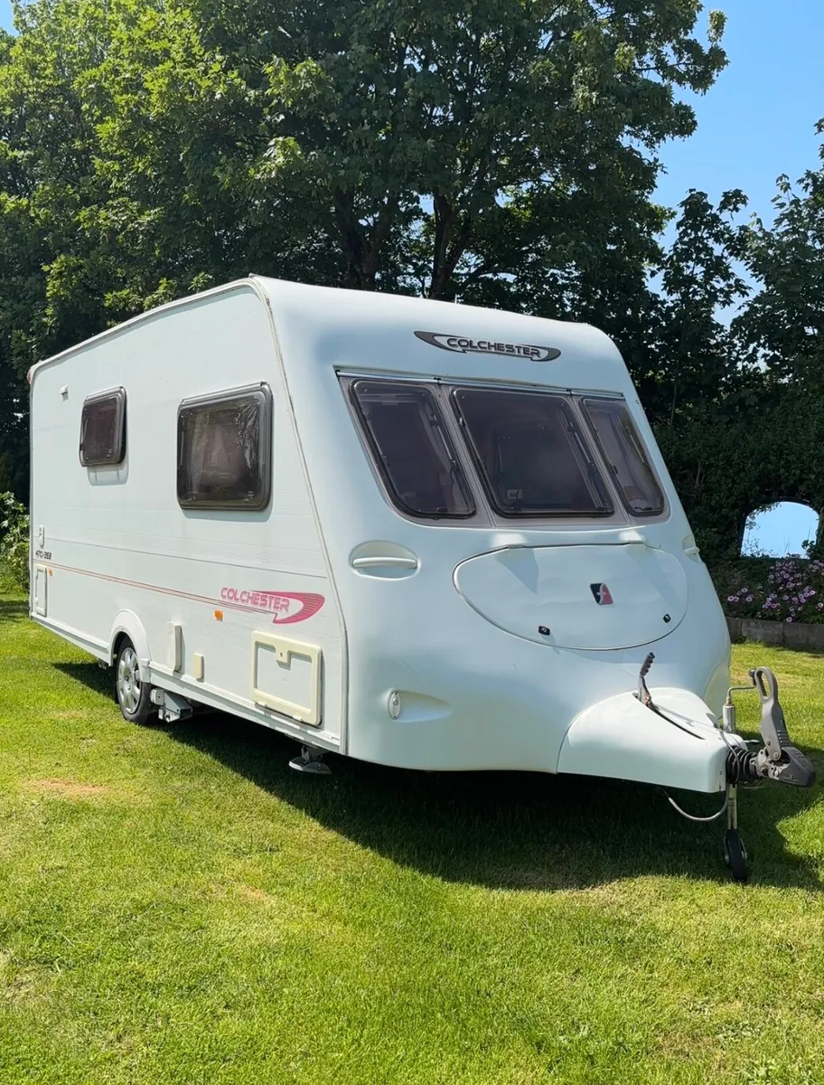 2 Berth Fleetwood Colchester caravan - Image 1