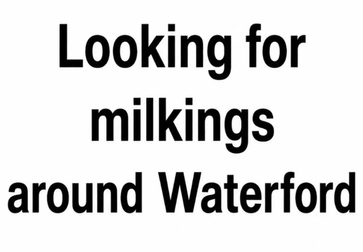 Relief Milkings