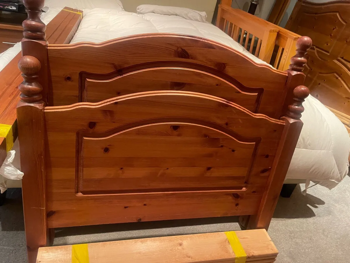 Lovely Sturdy Single Wooden Bed Frame - Deliver - Image 2