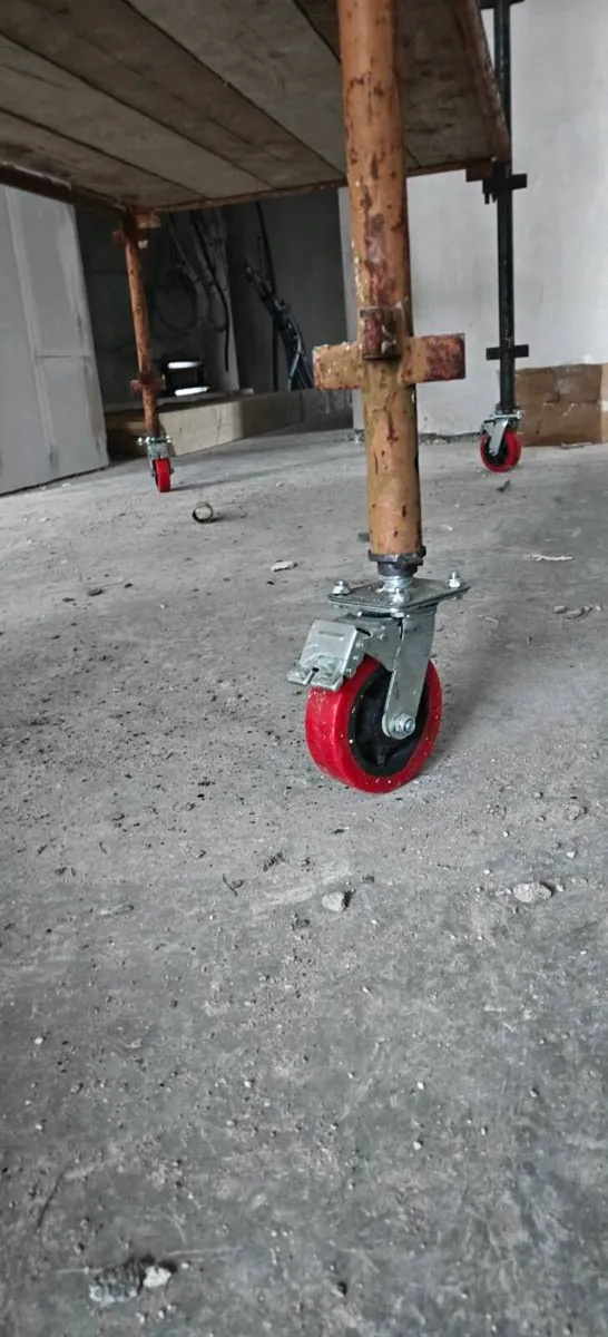 New 6“ scaffolding wheels - Image 1