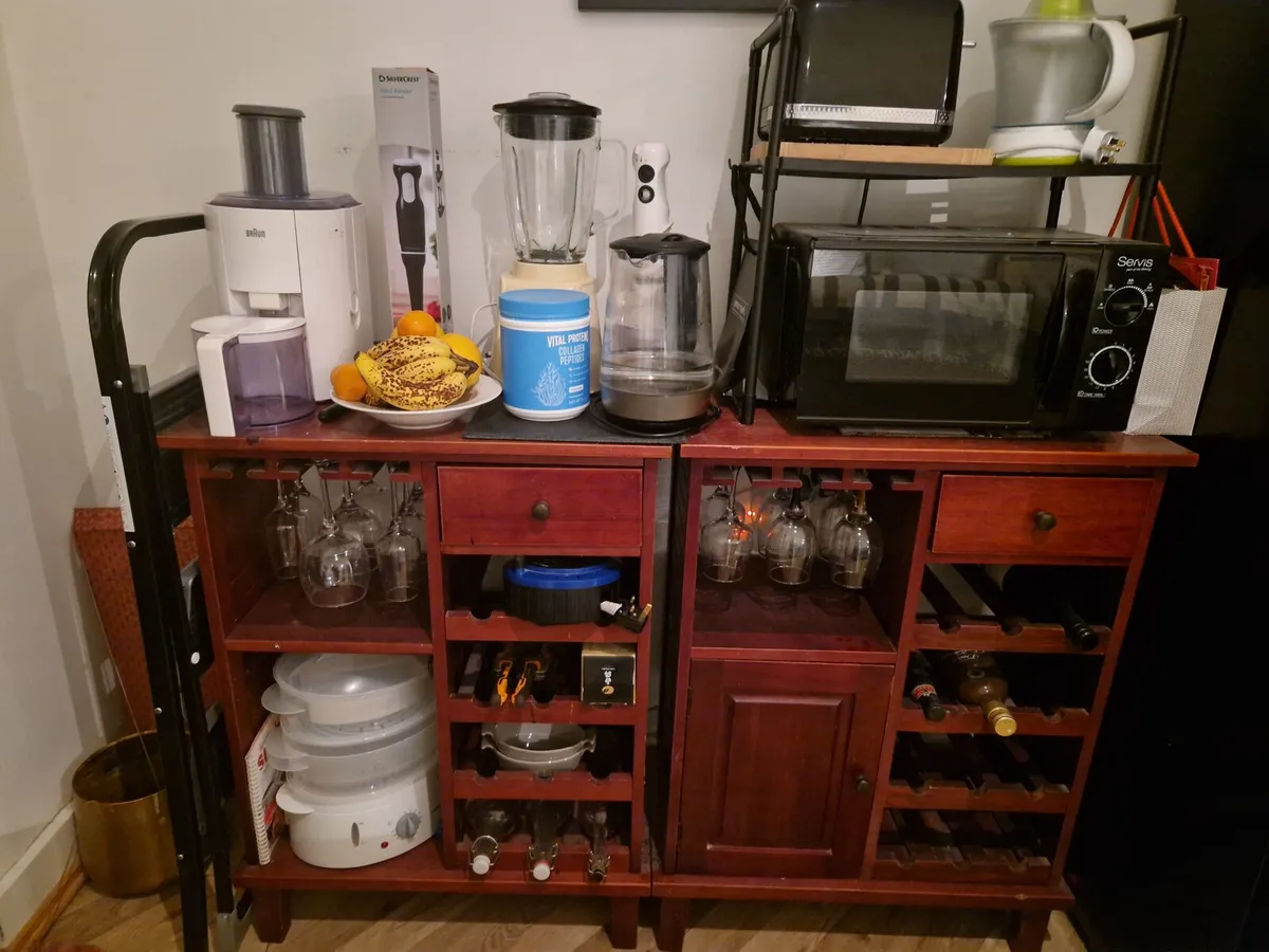3 Vintage Storage Units / Cabinets  Selling - Image 1