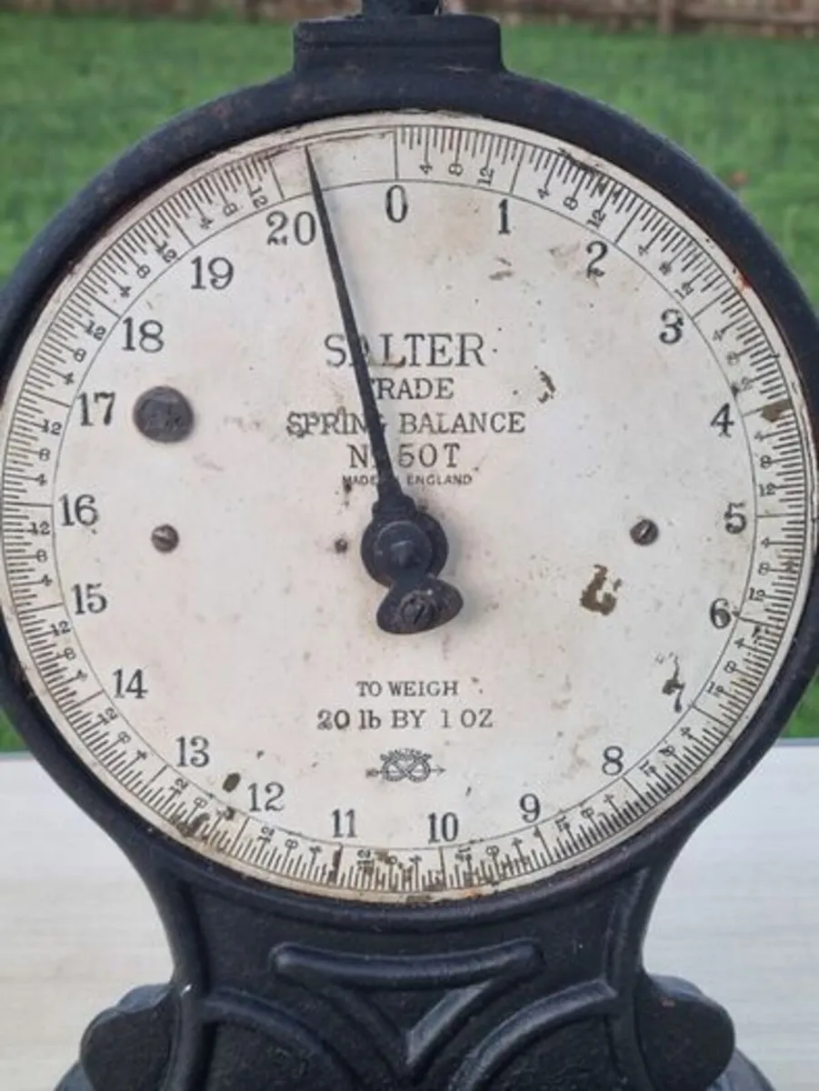 Salter Vintage No 50 T English Scale - Image 3