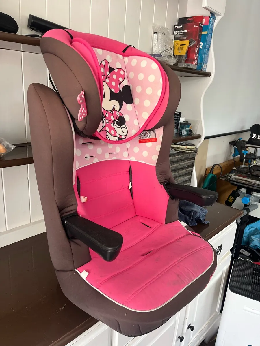 Mini mouse child booster car seat - Image 2