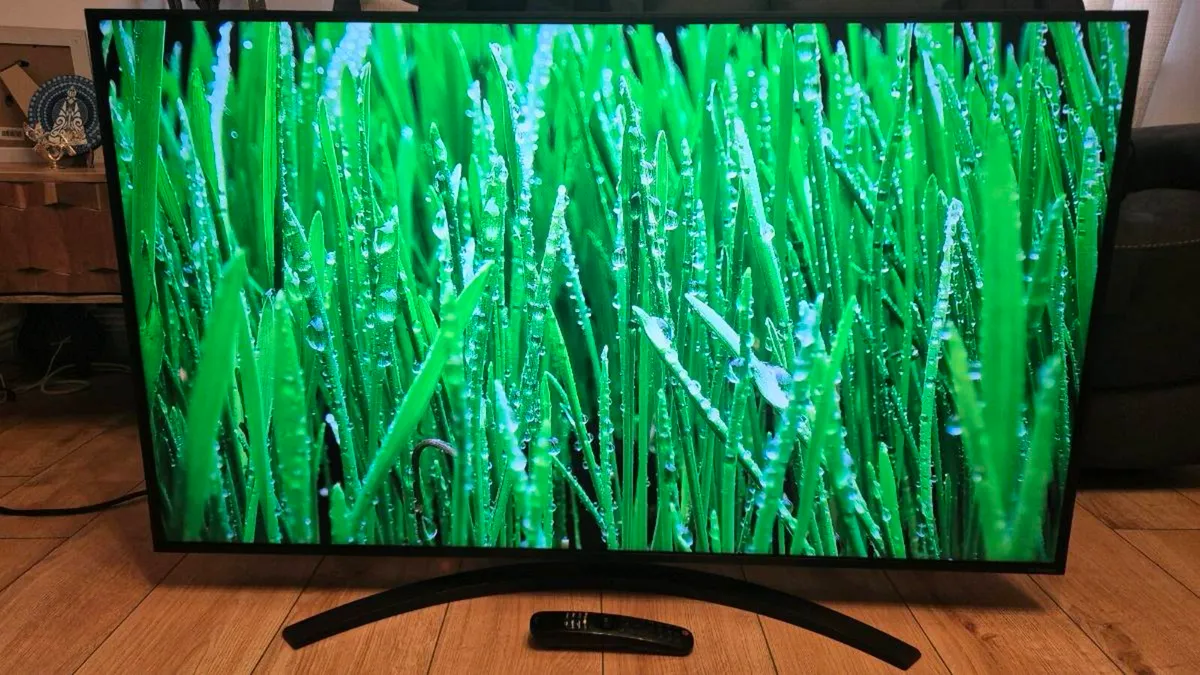 LG 50” NanoCell 4K Smart TV less than a year old - Image 2