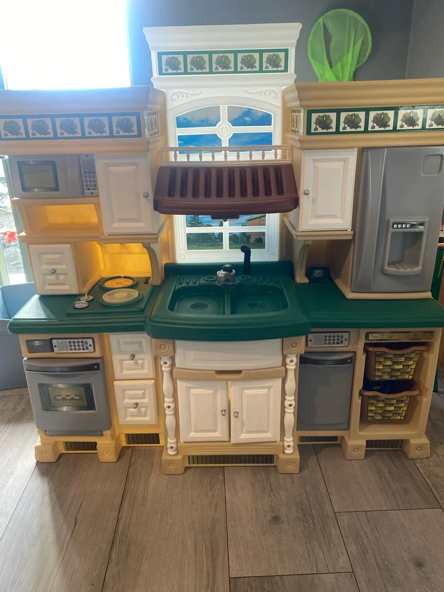 Kids toy kitchen