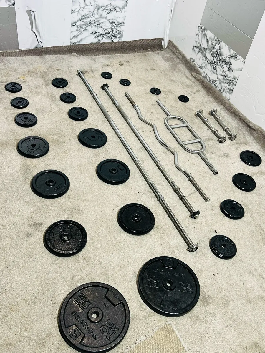 IRON WEIGHTS BARBELL DUMBBELLS ++ - Image 2