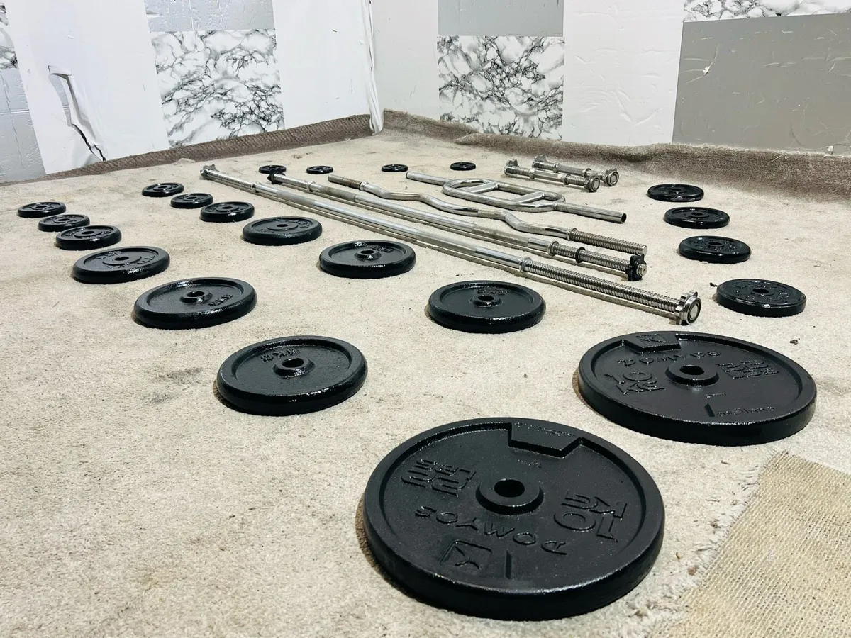 IRON WEIGHTS BARBELL DUMBBELLS ++ - Image 4