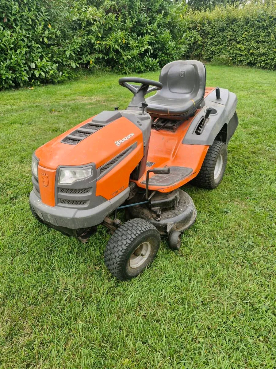 Husqvarna 2012 Ride in mower Delivery available - Image 1