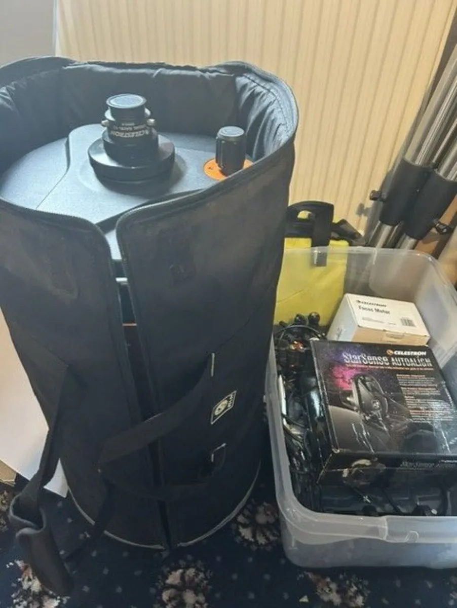 Celestron 11" Adv. GoTo Telescope & accessories - Image 2