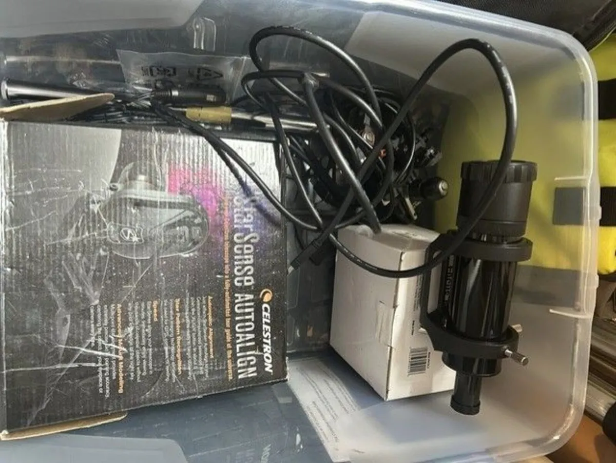 Celestron 11" Adv. GoTo Telescope & accessories - Image 4
