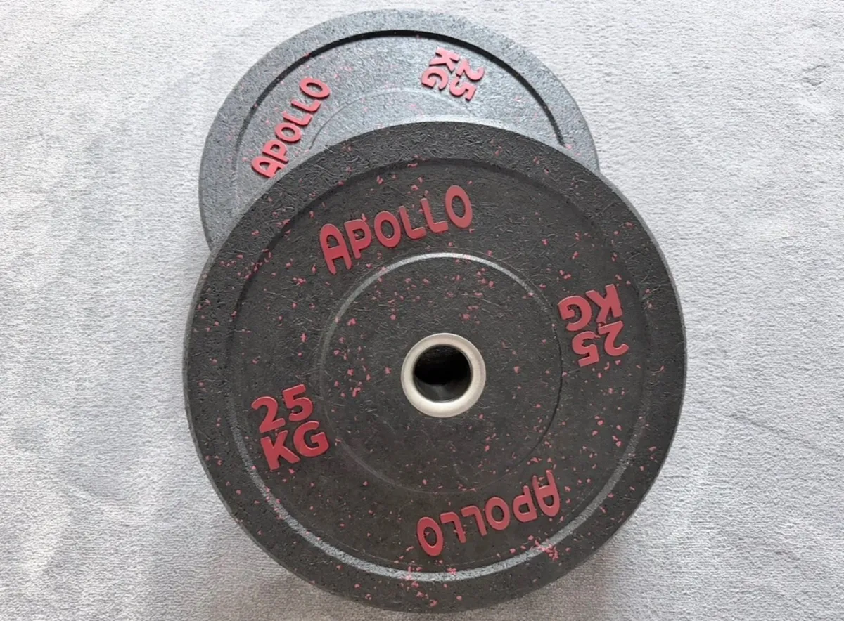 Weight Bench, Plates and Half rack - Image 4