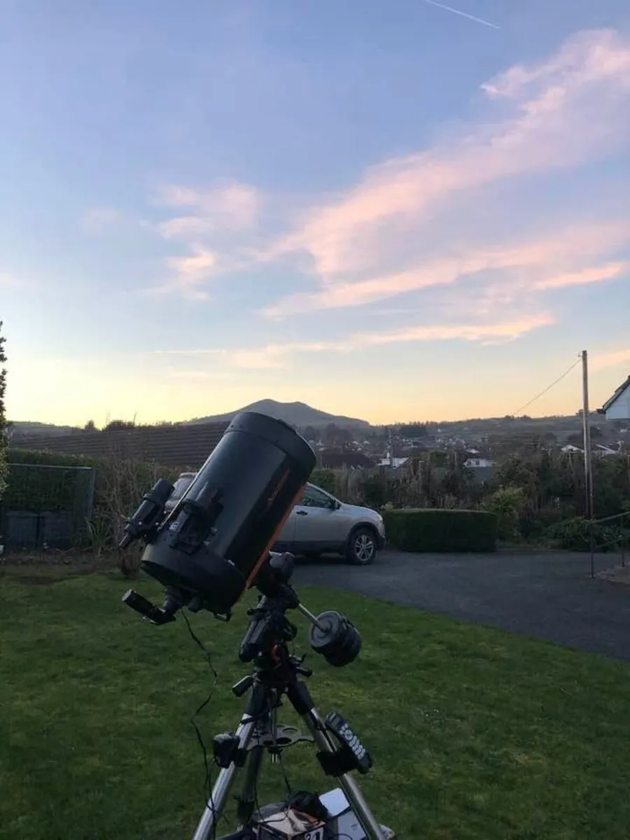 Celestron 11" Adv. GoTo Telescope & accessories - Image 1