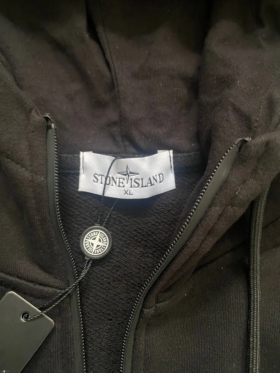 Stone island full zip hoodie - Image 1