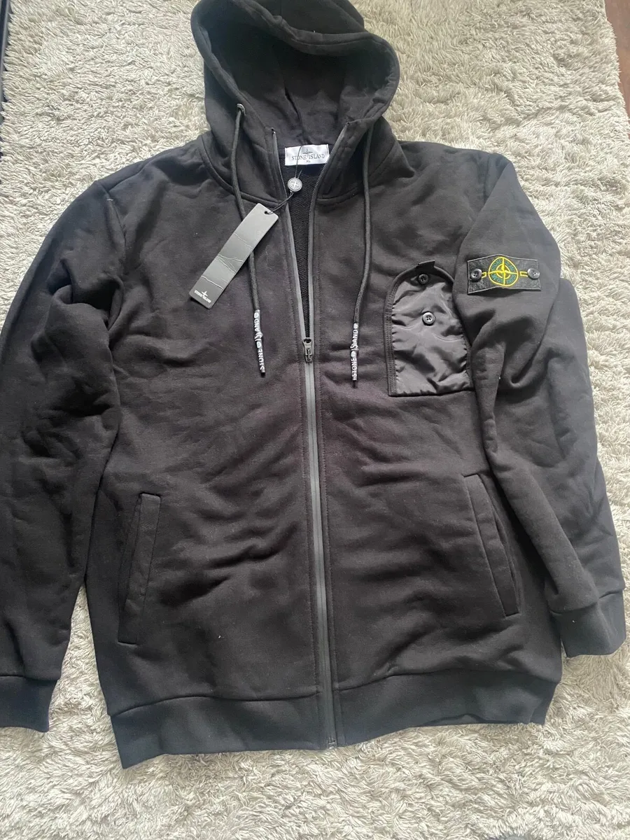 Stone island full zip hoodie - Image 2