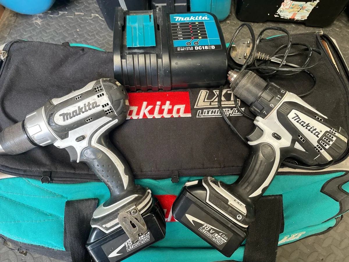 Makita lxt 18v cordless drill set - Image 1