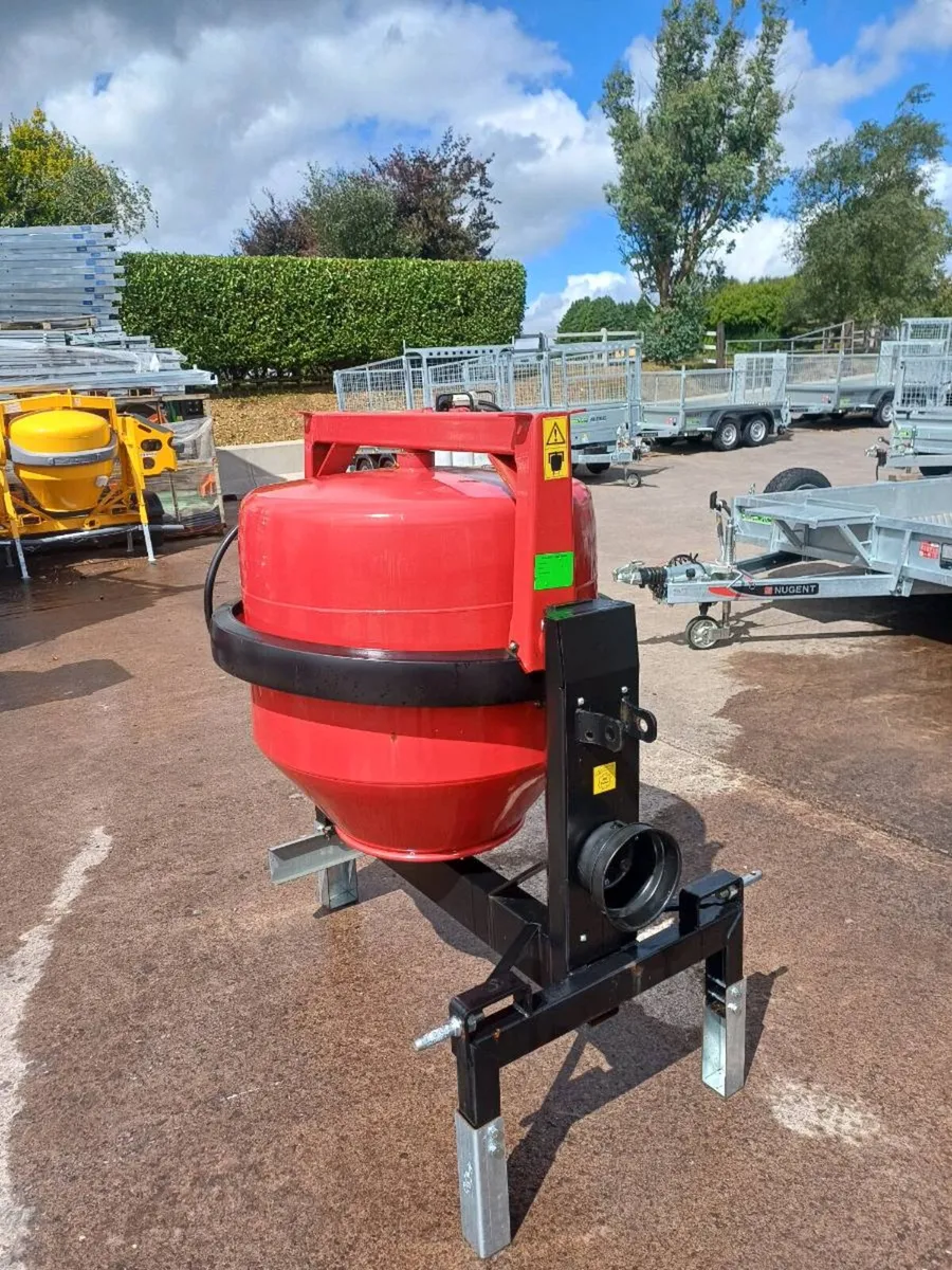 PTO Concrete Mixer 430L - Image 3