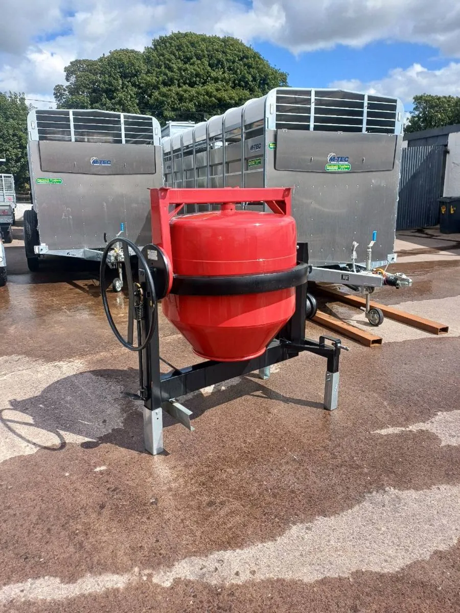 PTO Concrete Mixer 430L - Image 2