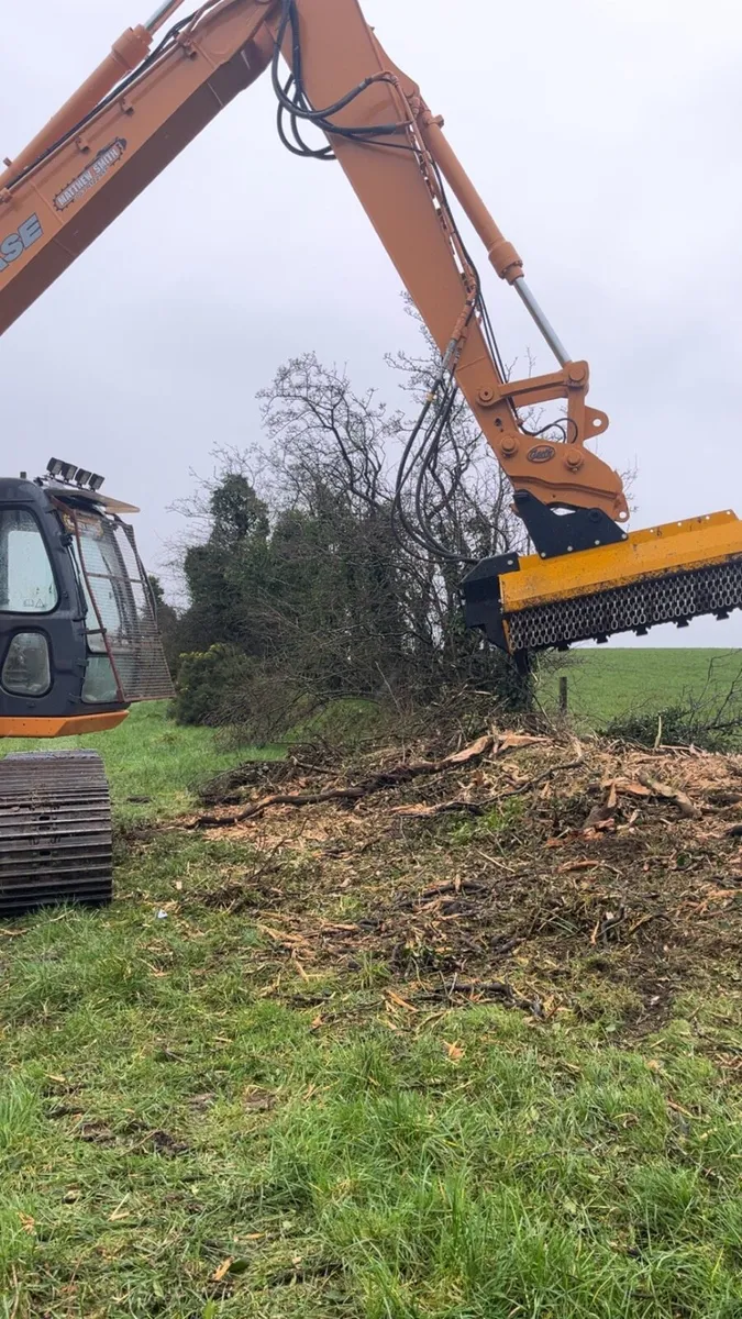 Hedge cutting/mulcher hire - Image 2