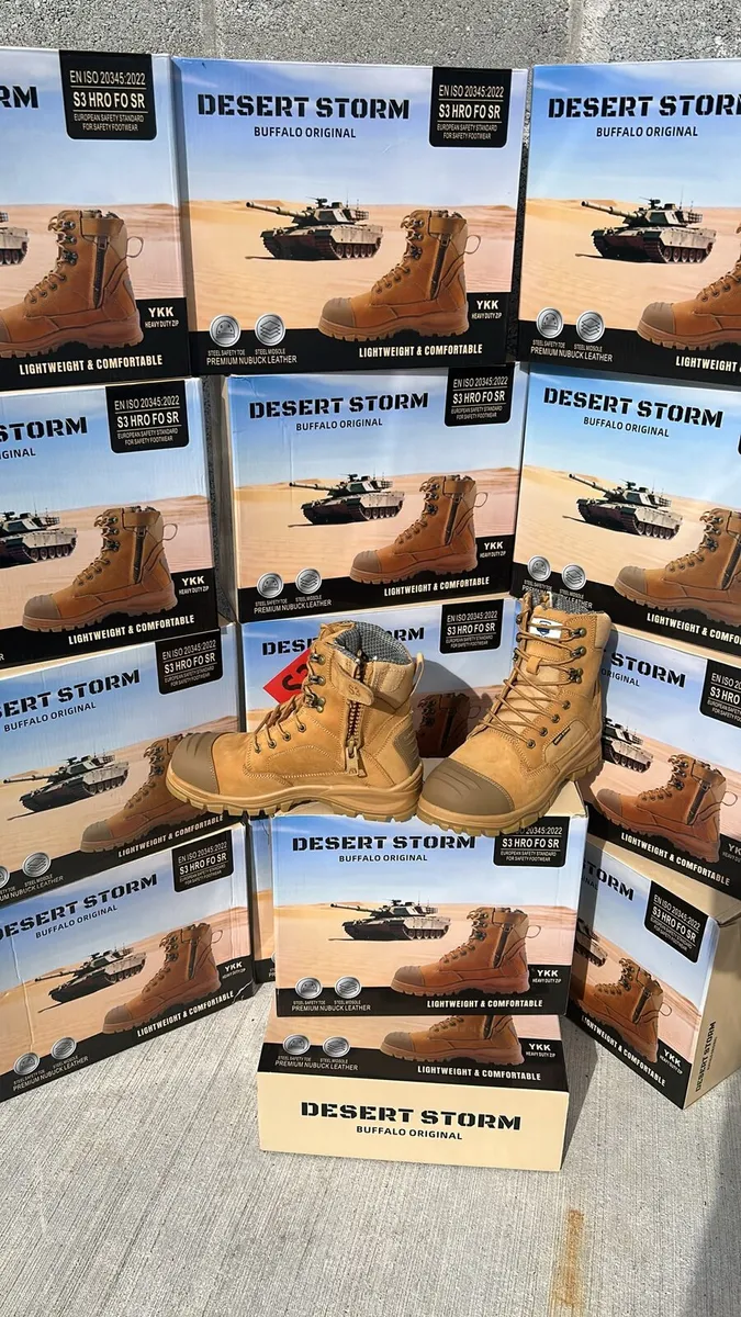 Desert Storm S3 heavy duty zip all sizes - Image 1