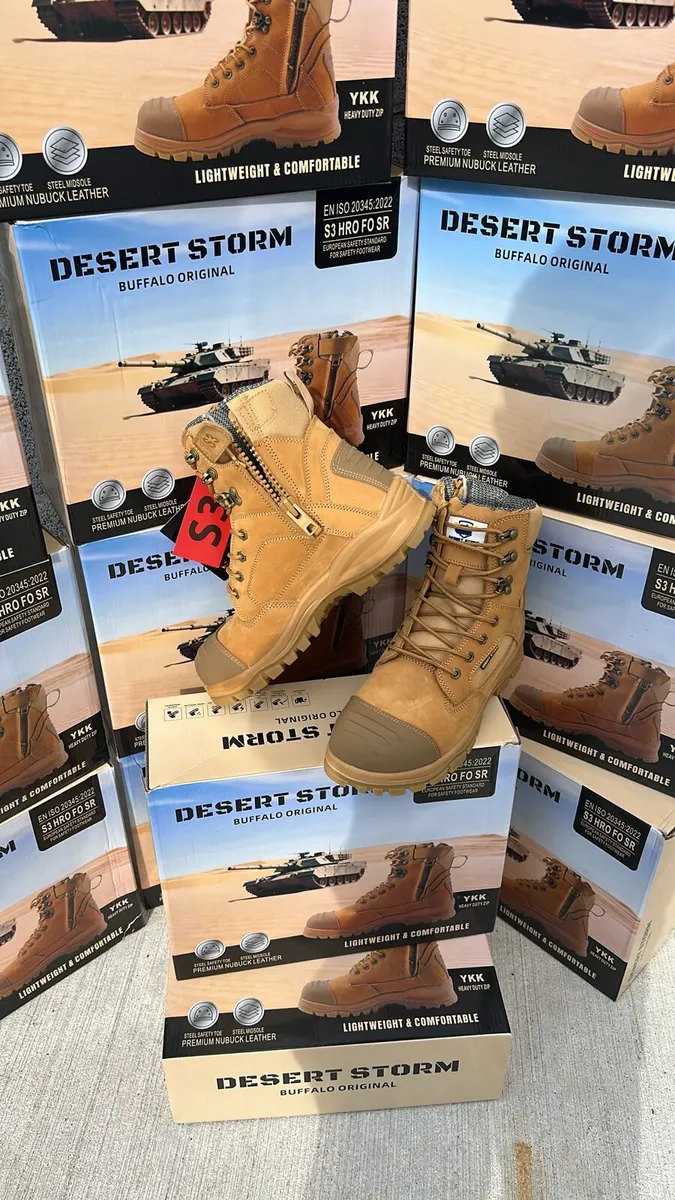 Desert Storm S3 heavy duty zip all sizes - Image 3