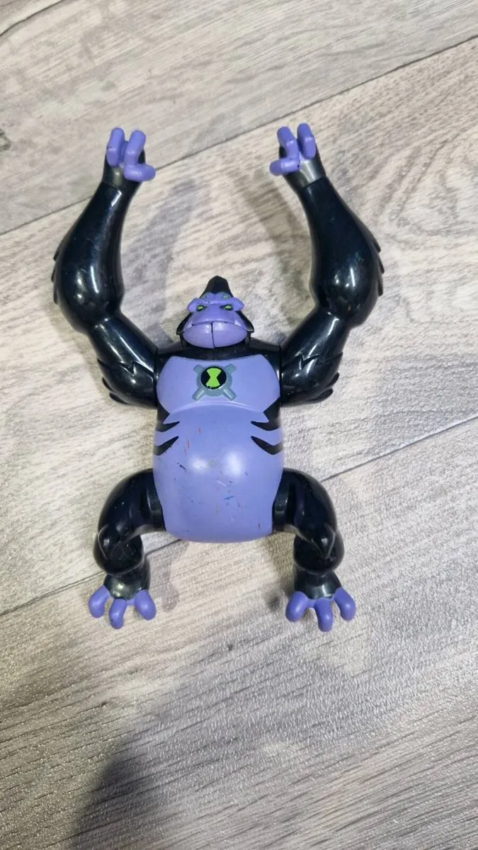 Ben 10 — 5 Large Alien Figures — Humungousaur, Gra - Image 2