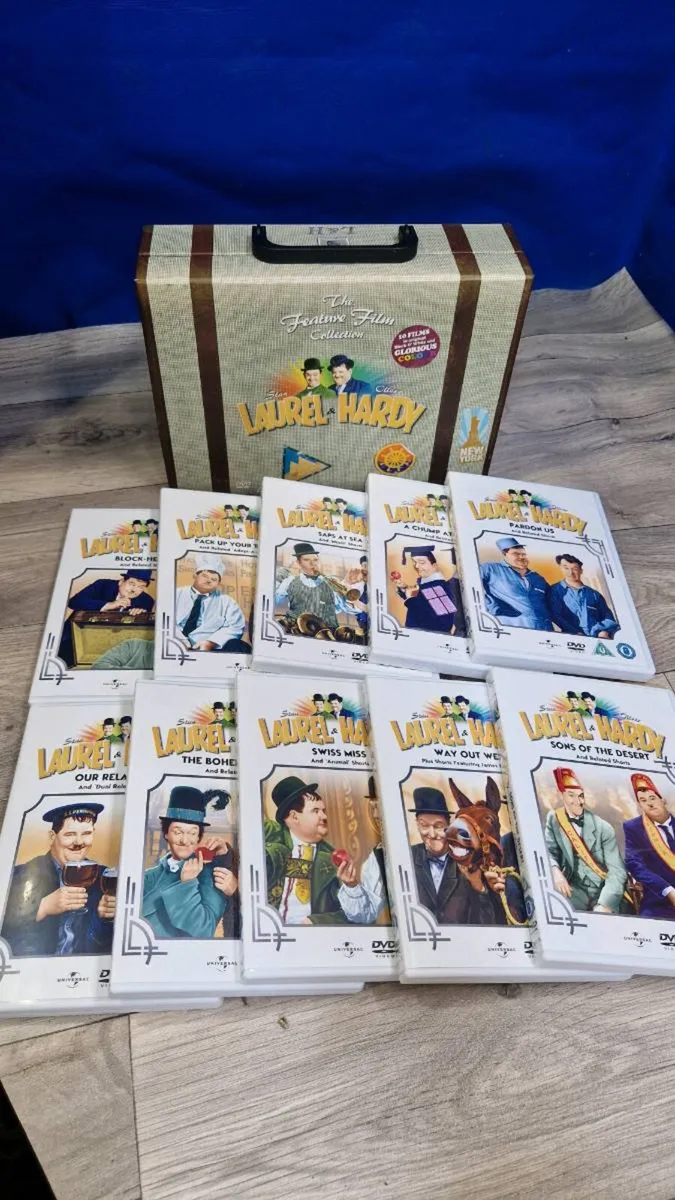 Laurel & Hardy — 9 Feature Films - Image 1