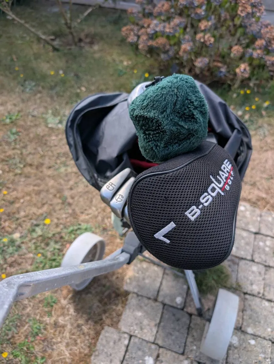 Beginner set of Golf clubs and trolley - Image 3