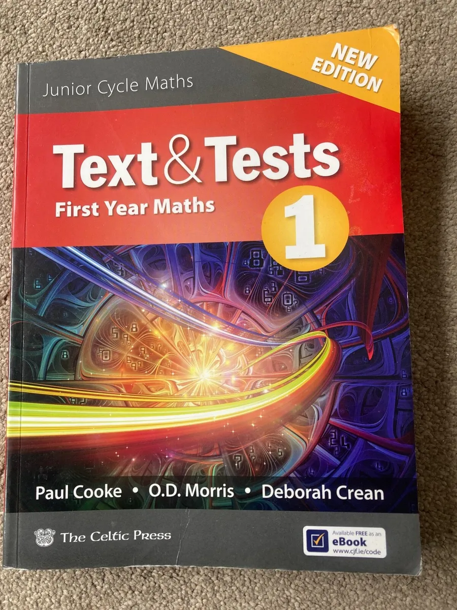 Texts and Tests 1 First year Junior Cycle maths