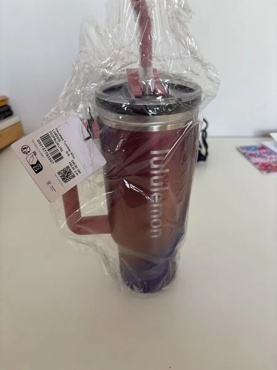 Never used Lululemon 40oz Insulated Tumbler - Image 1