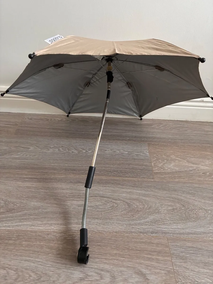 Bugaboo Parasol+ Stroller Umbrella UPF 50+ – Deser - Image 2