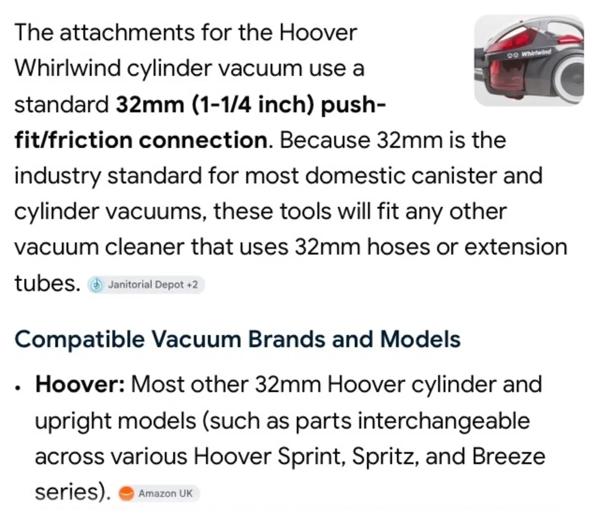 Hoover Attachments - Image 3