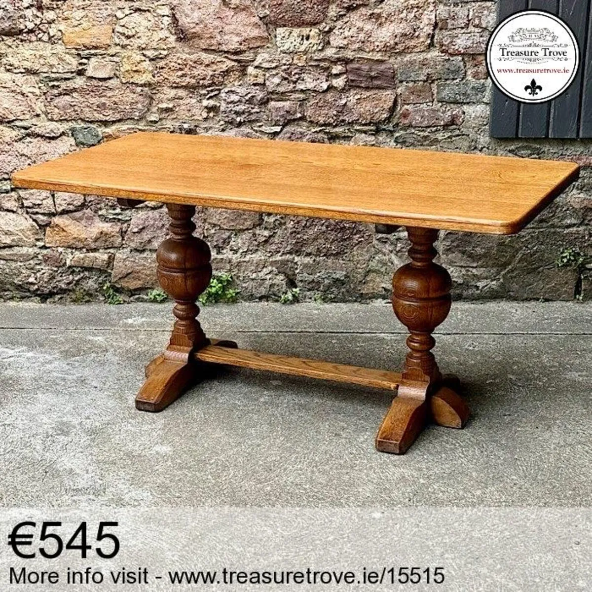 Vintage refectory style kitchen tables - Image 3