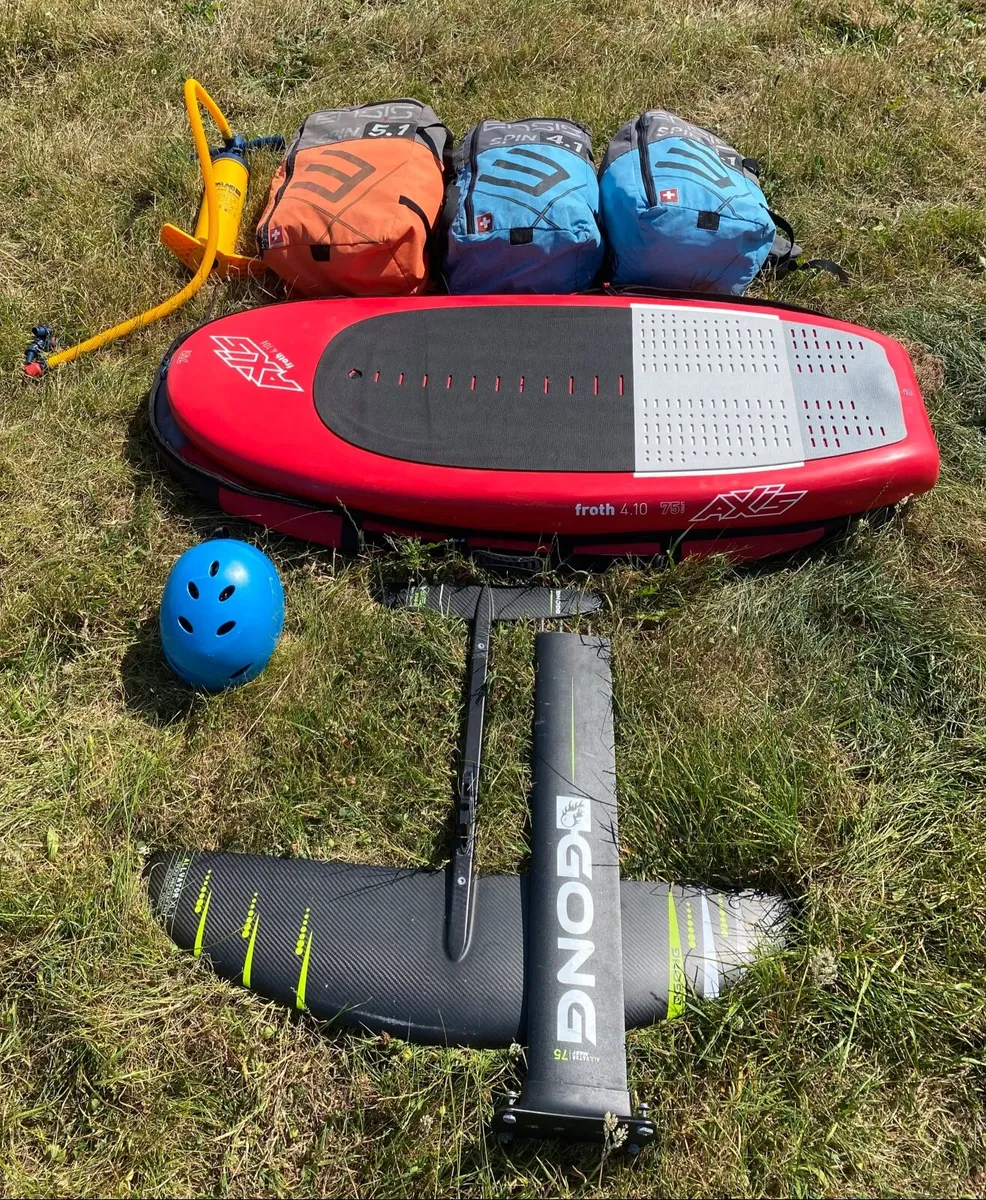 Wingfoiling setup - Image 1
